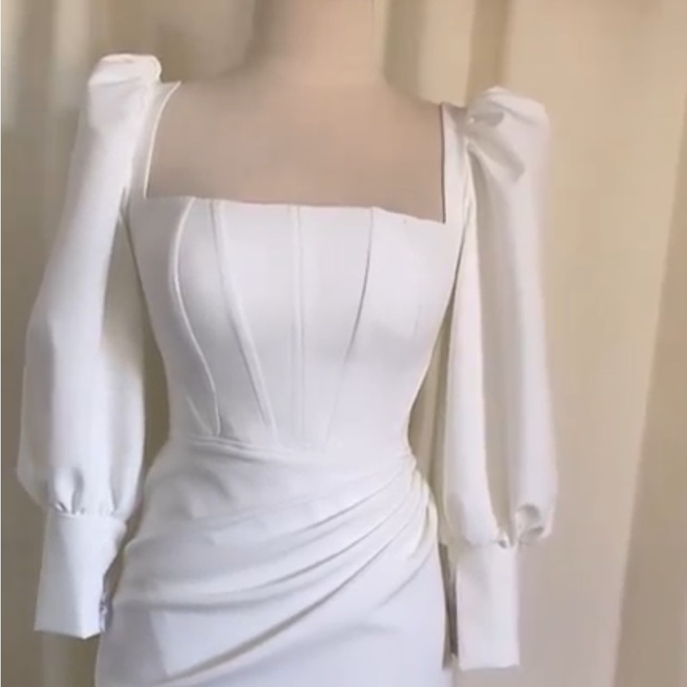 White dress